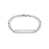 Revere silver ID bracelet 21.5cm (British brand)