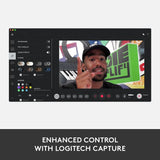 Logitech StreamCam 1080p 60fps webcam (British brand)
