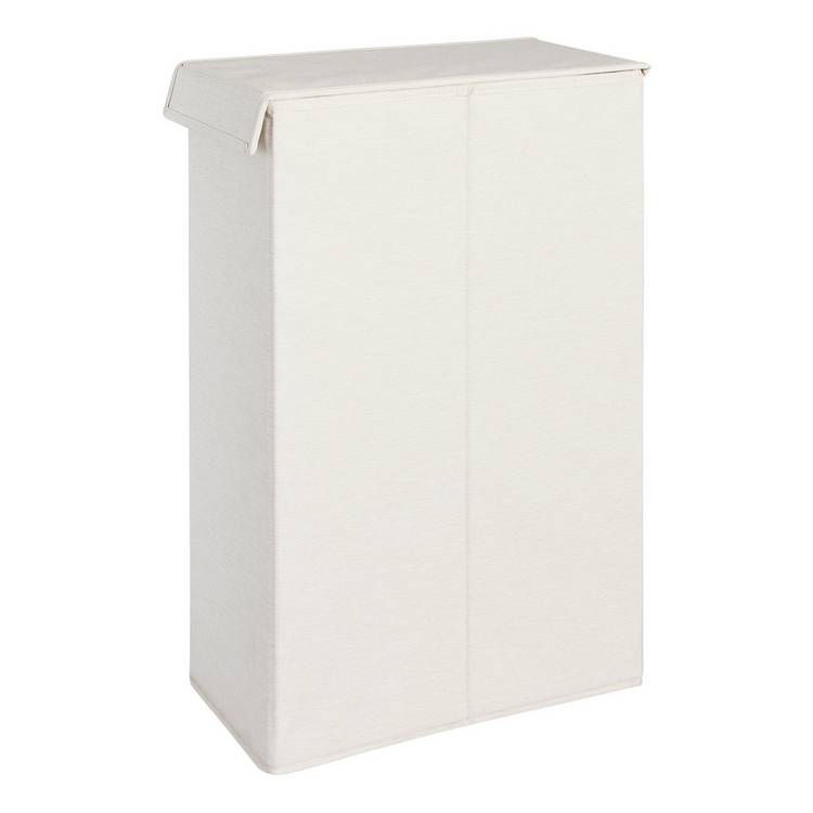 Argos Home laundry hamper cream 45L (British brand)