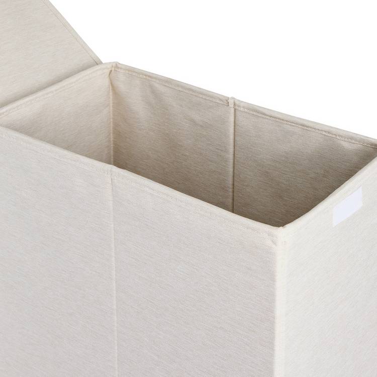 Argos Home laundry hamper cream 45L (British brand)