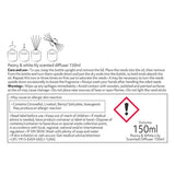Argos Home reed diffuser Peony and White Lily 150ml (British brand)