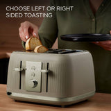Kenwood Dusk 4 Slice Toaster olive green - British product