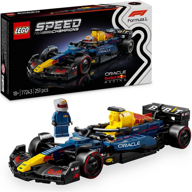 LEGO Speed Champions Red Bull Racing RB20 F1 car 251 pieces (British brand)