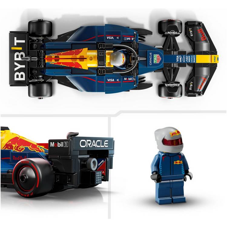 LEGO Speed Champions Red Bull Racing RB20 F1 car 251 pieces (British brand)
