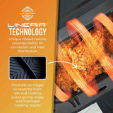 Tower air fryer silicone tray with divider, UK version