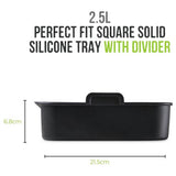 Tower air fryer silicone tray with divider, UK version