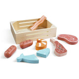 Argos Chad Valley Wooden Food Crate Meat and Fish- Buy online at McGrocer