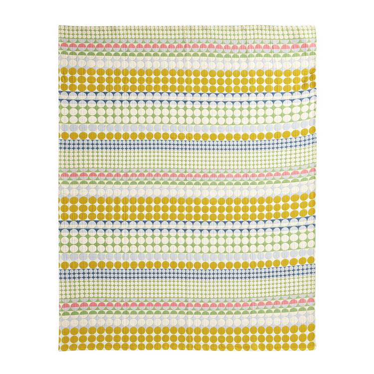 Margo Selby Leslie spot jacquard throw 150x125cm (British brand)
