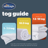 Silentnight Deep Sleep duvet 10.5 tog single, imported from the UK