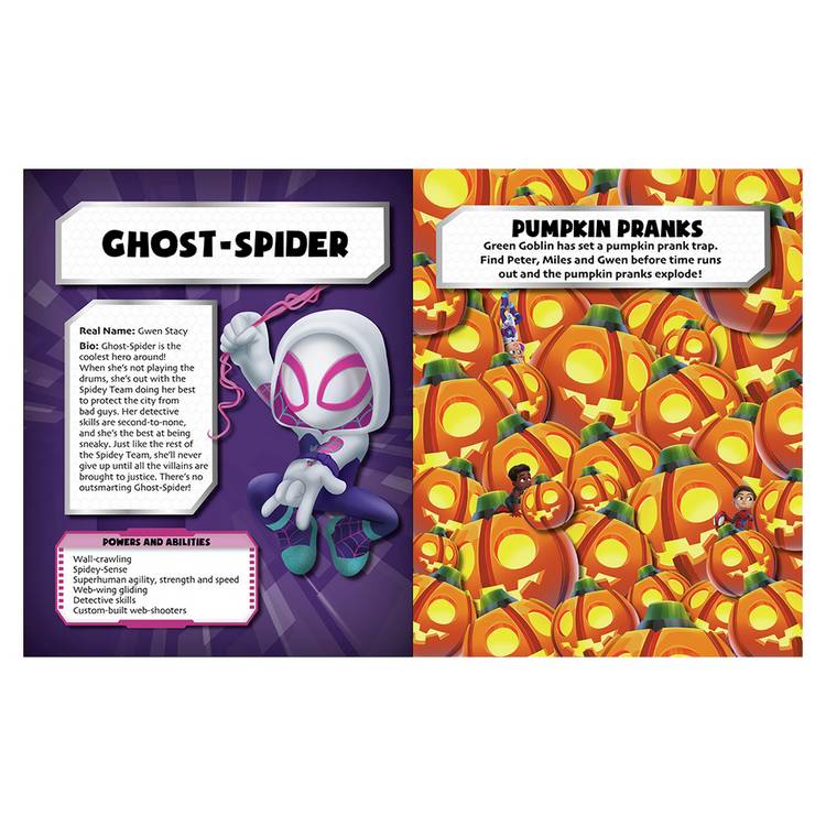 Igloo Books Spidey activity book, UK version