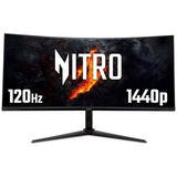 Acer Nitro ED340CUJ0 curved gaming monitor 34-inch, UK version