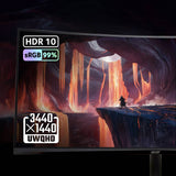 Acer Nitro ED340CUJ0 curved gaming monitor 34-inch, UK version