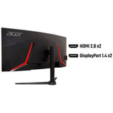 Acer Nitro ED340CUJ0 curved gaming monitor 34-inch, UK version