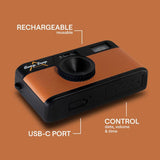 Campsnap V105 compact digital camera brown - British product