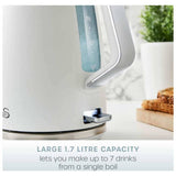 Swan Serenity electric kettle white 1.7L (British brand)