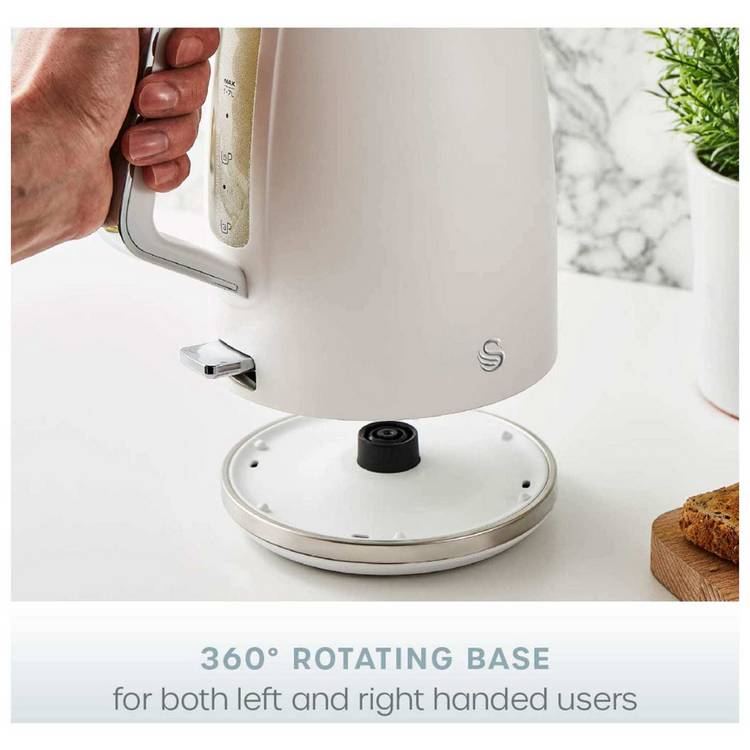 Swan Serenity electric kettle white 1.7L (British brand)