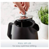 Swan electric kettle black 1.7L (British brand)