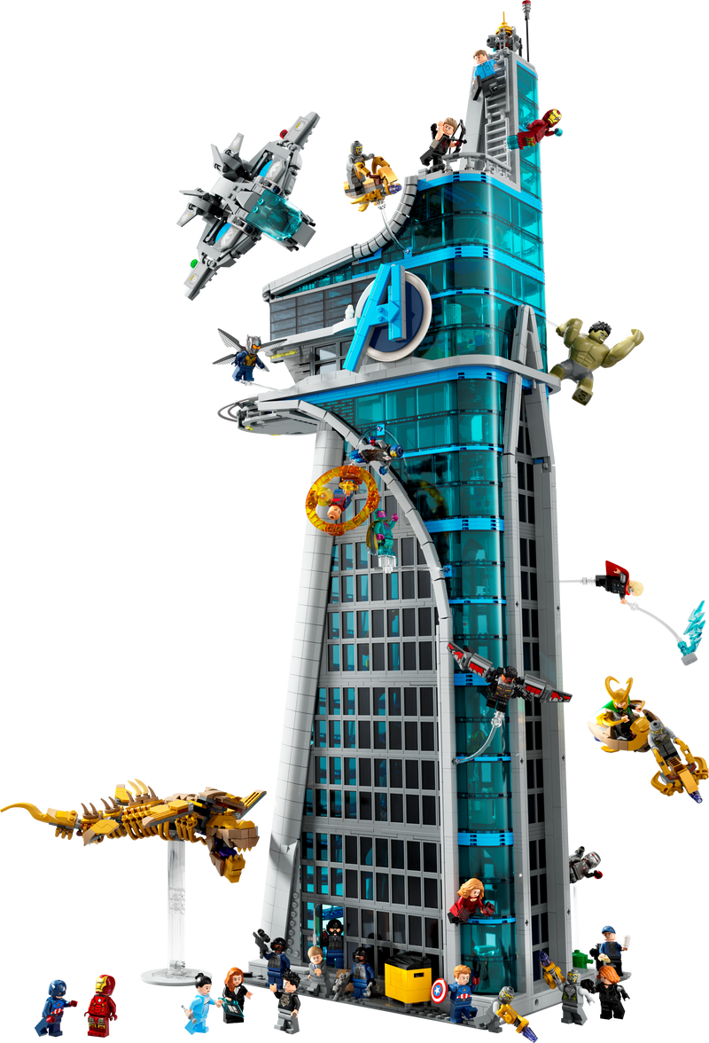 LEGO Marvel Avengers Tower Building Set - British product