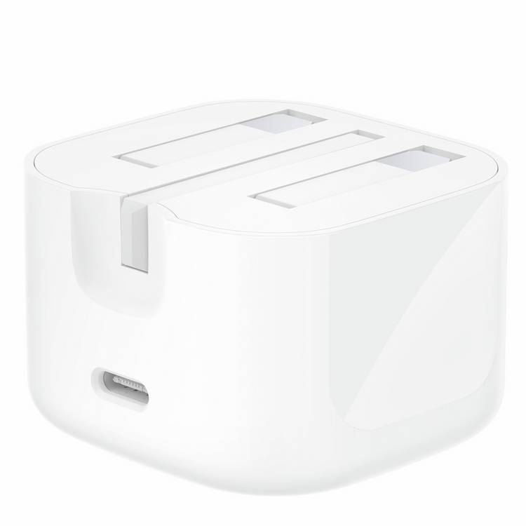 Belkin 30W USB-C fast wall charger white folding pins (British brand)