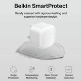 Belkin 30W USB-C fast wall charger white folding pins (British brand)