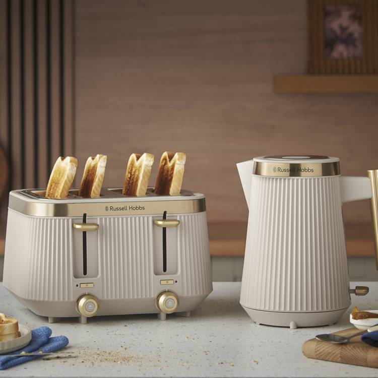Russell Hobbs Bronte 4-slice toaster stone, UK version