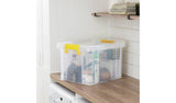Argos Strata Stackmaster 35 Litre Plastic Storage Box - Clear- Buy online at McGrocer