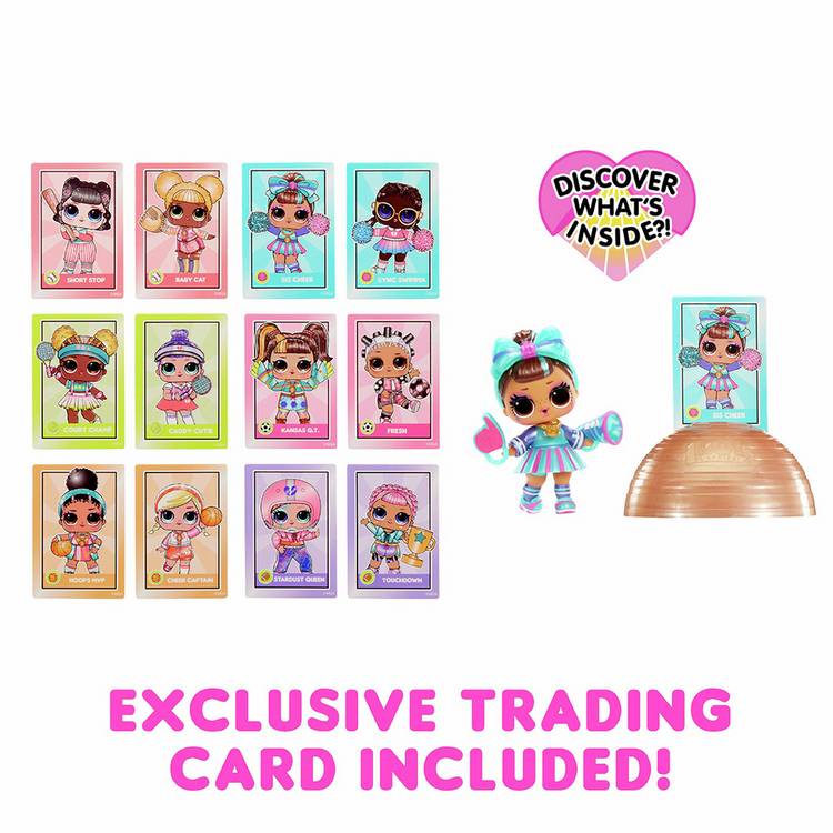 L.O.L. Surprise All Star Sports doll with ball and medal (British brand)