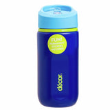 Decor blue stainless steel water bottle 500ml stickers, imported from the UK