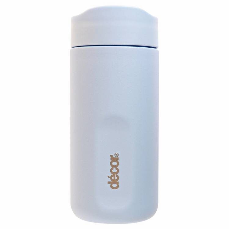 Decor blue spill proof coffee cup 340ml - British product