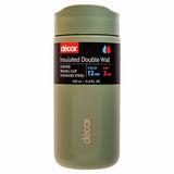 Decor spill proof green coffee cup 340ml, UK version