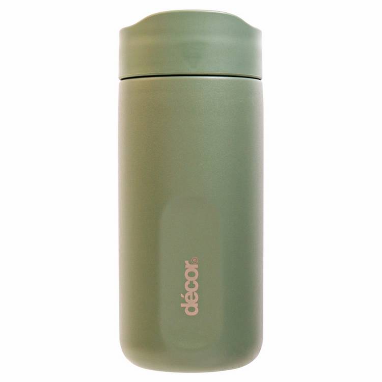 Decor spill proof green coffee cup 340ml, UK version