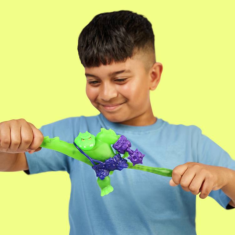 Heroes of Goo Jit Zu Meteor Madness Rock Jaw toy, UK version