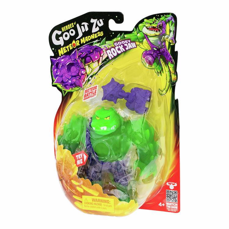 Heroes of Goo Jit Zu Meteor Madness Rock Jaw toy, UK version