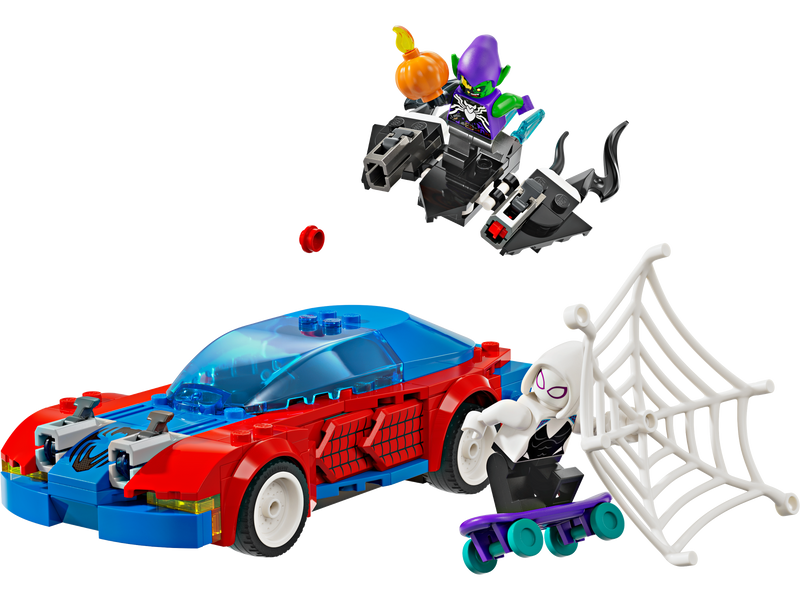 LEGO Building Set Spider-Man Race Car 227 Pieces (British brand)