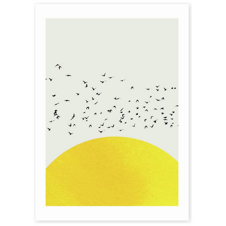 East End Prints A Thousand Birds art print A3 - British product