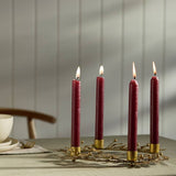 Argos Argos Home Pack of 2 Unscented Taper Candles 20cm- Buy online at McGrocer
