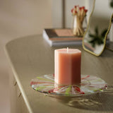 Argos Habitat Swirled Glass Candle Pedestal 23cm- Buy online at McGrocer