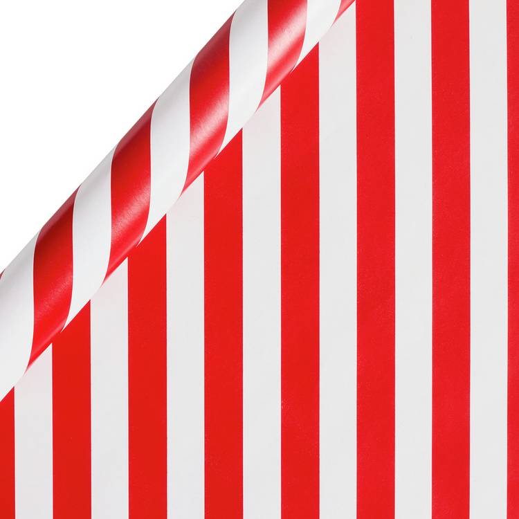 Argos Home wrapping paper set 3 rolls candy cane scandi designs, imported from the UK