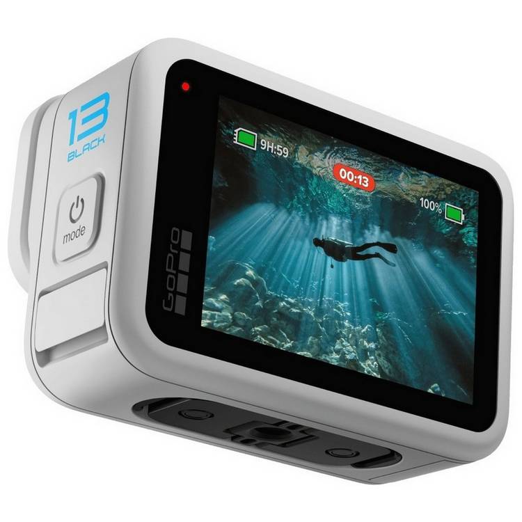 GoPro HERO13 Polar White action camera - British product