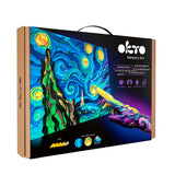 Okto air dry clay kit 3D Starry Night sensory art - British product