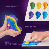 Okto air dry clay kit 3D Starry Night sensory art - British product