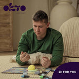 Okto air dry clay kit 3D Starry Night sensory art - British product