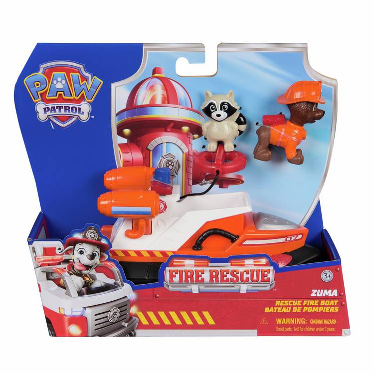 PAW Patrol Zuma fire rescue boat, imported from the UK