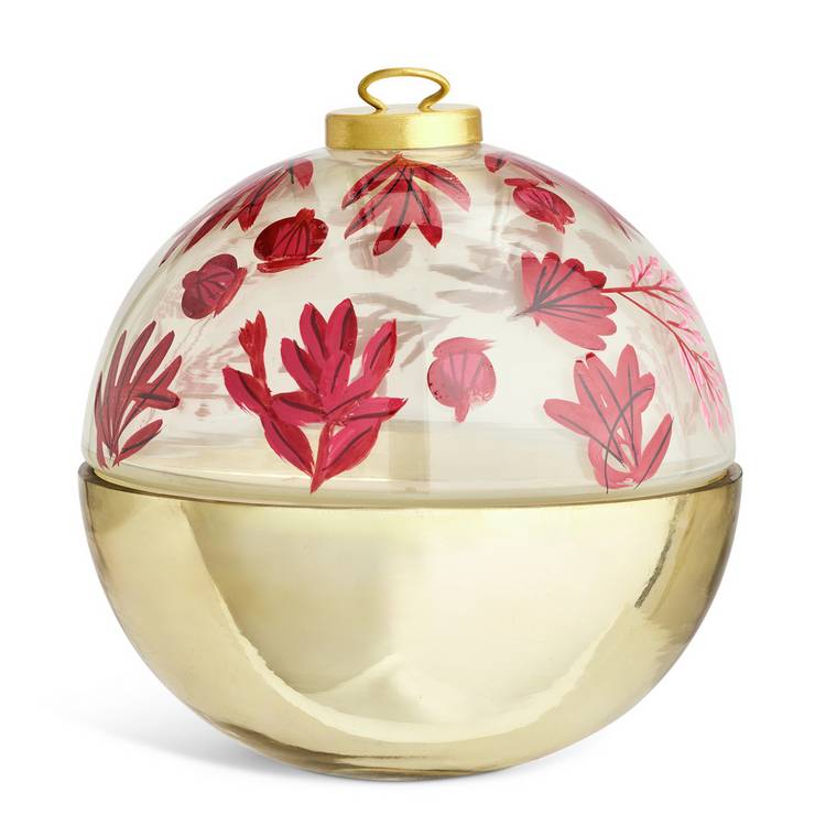 Argos Home Christmas Spice bauble candle 15cm, UK version
