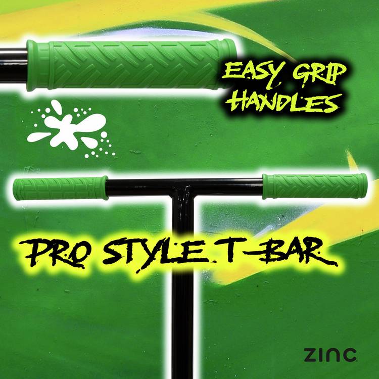 Zinc stunt scooter green - British product