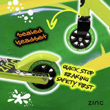 Zinc stunt scooter green - British product