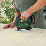 Bosch AdvancedSaw 18V-140 cordless jigsaw with carry case - British product