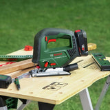 Bosch AdvancedSaw 18V-140 cordless jigsaw with carry case - British product
