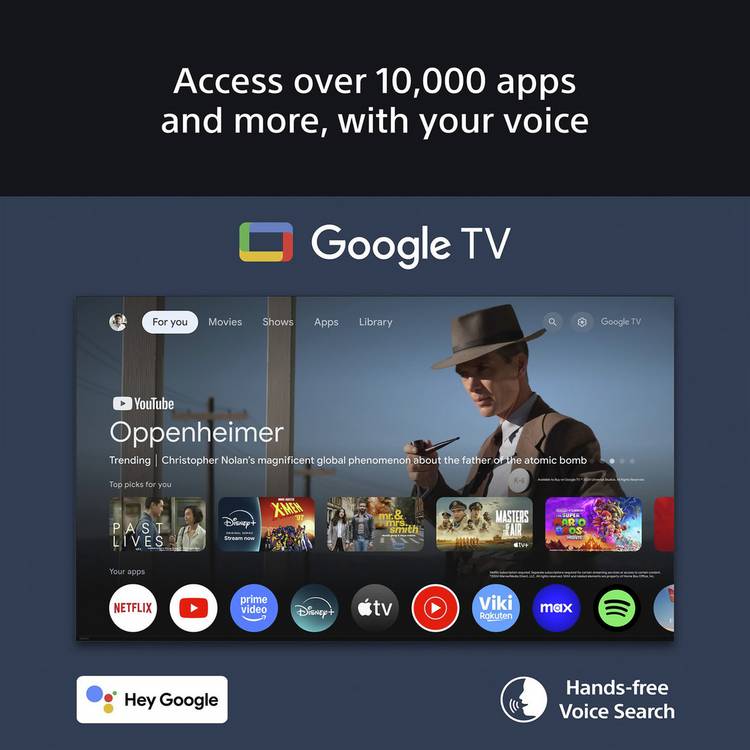 Sony Bravia 3 43 inch 4K Google TV (British brand)
