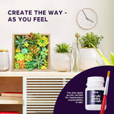 Okto sensory art succulents kit 21cm high, imported from the UK